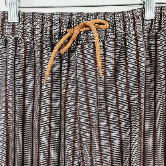 TALLIA Sport Men's Drawstring Pants, Cotton Stretch, Striped, Size Large, Casual - Picture 6 of 16